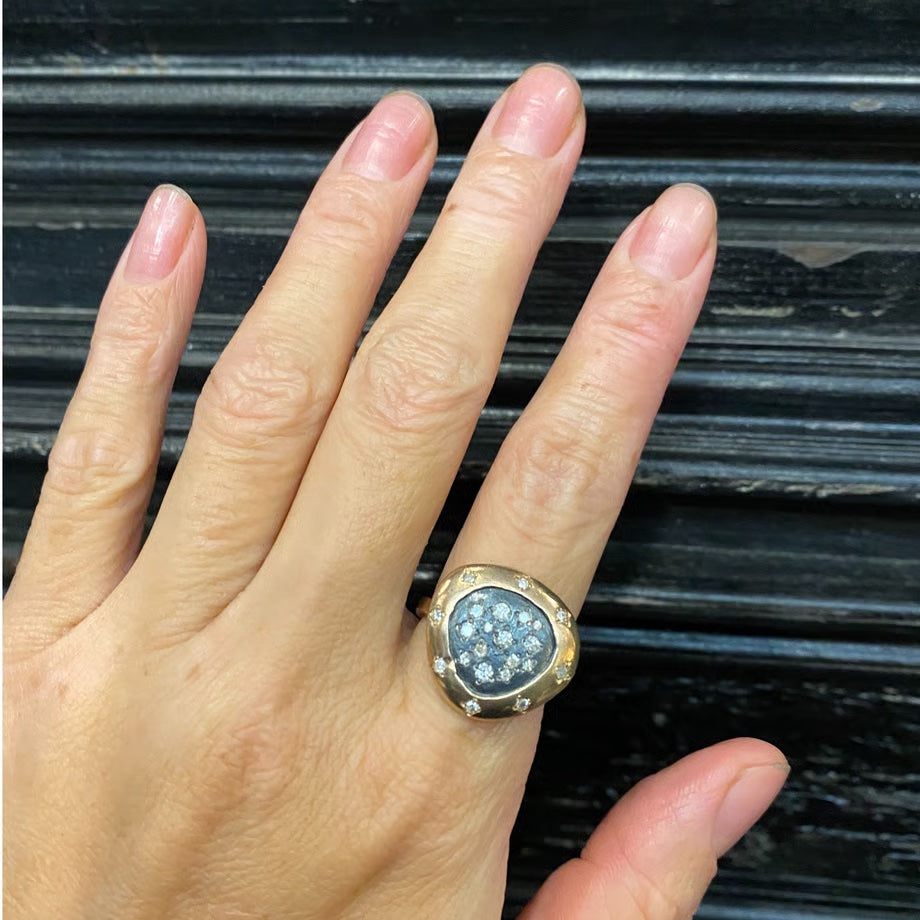 A Starlit Night Marron Ring