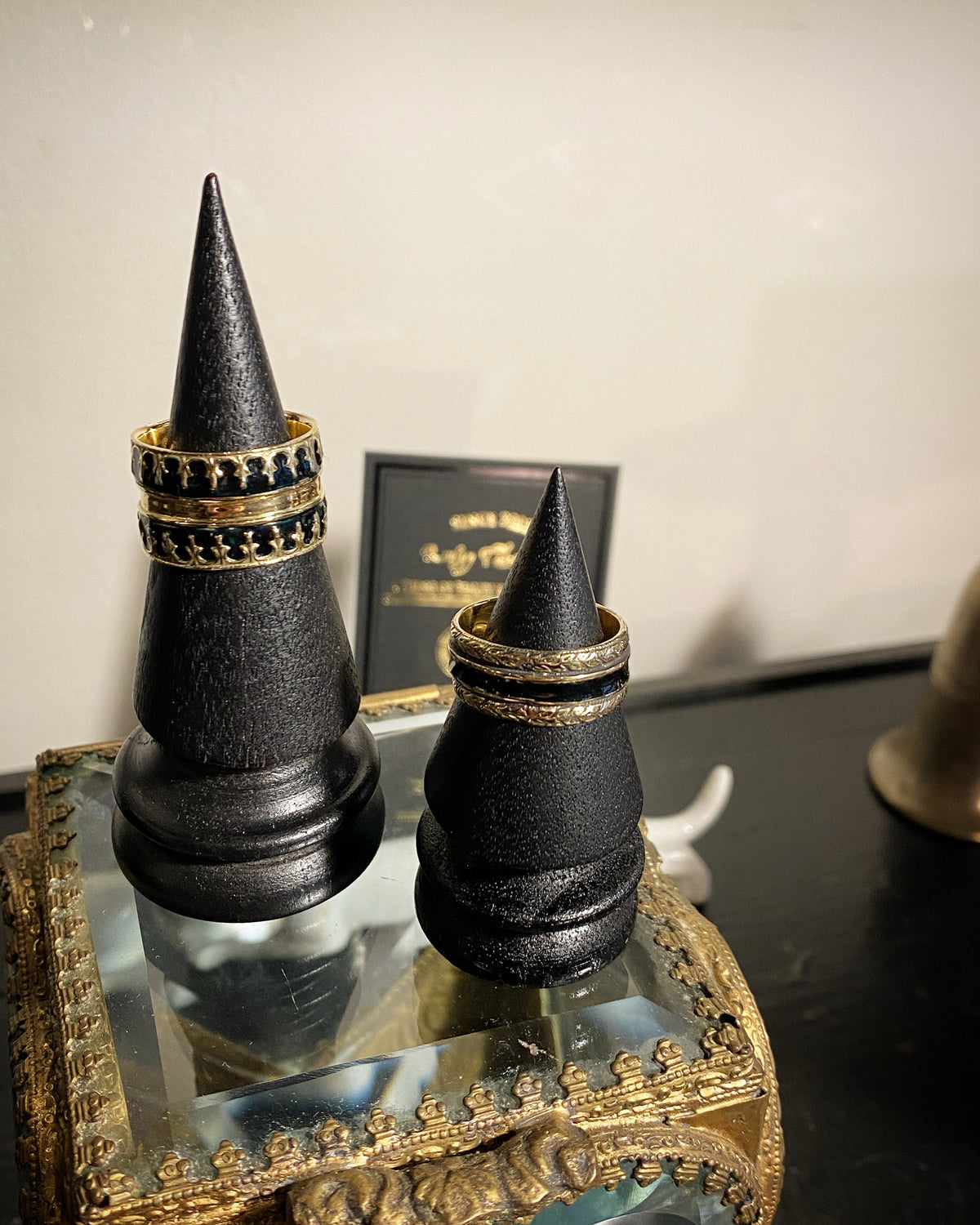 Corinthian Enamel Ring