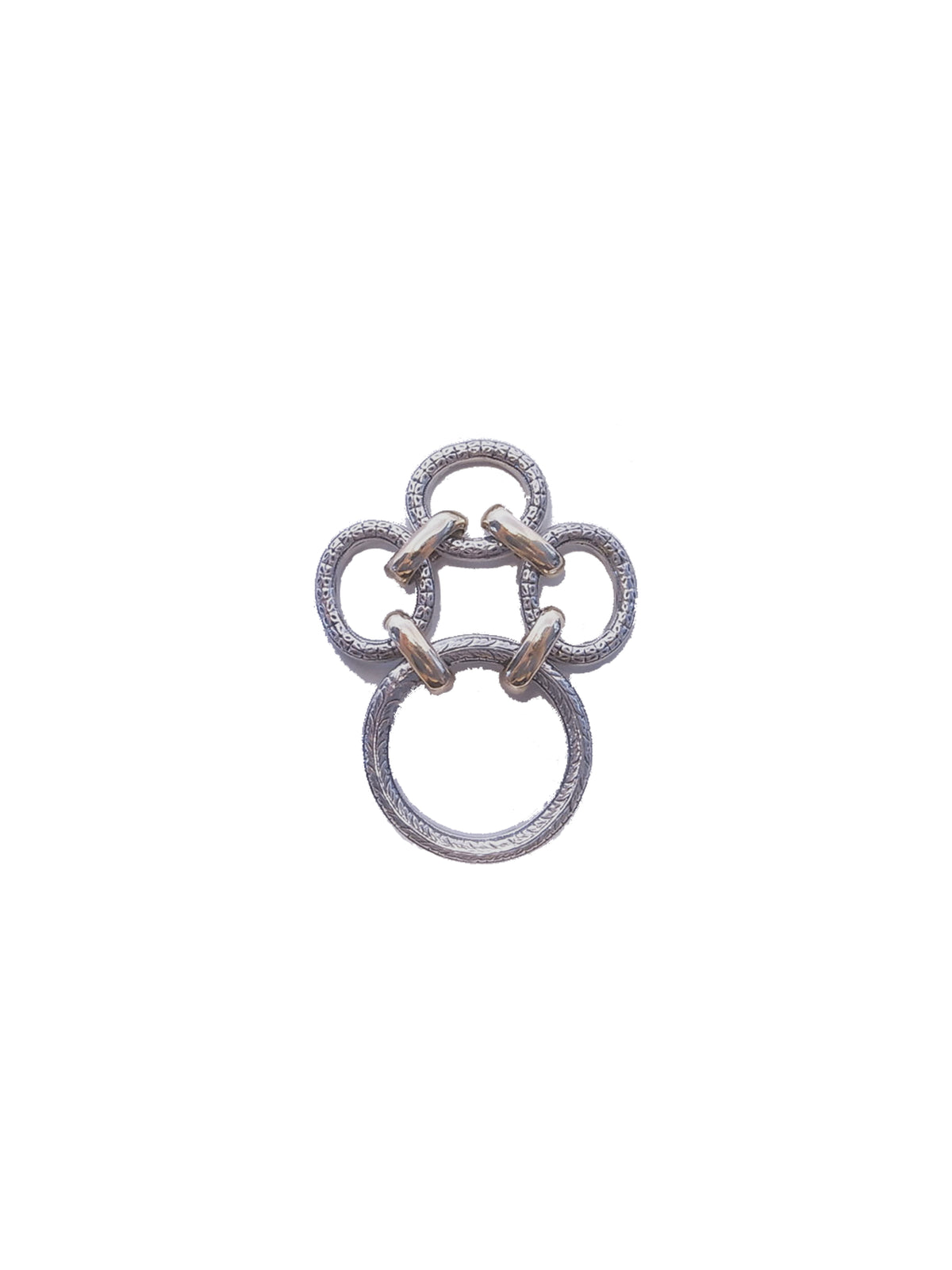 Chain Link Circle Ring