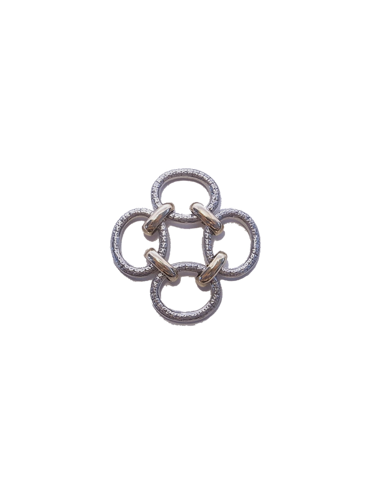 Engraved Chain Link Ring