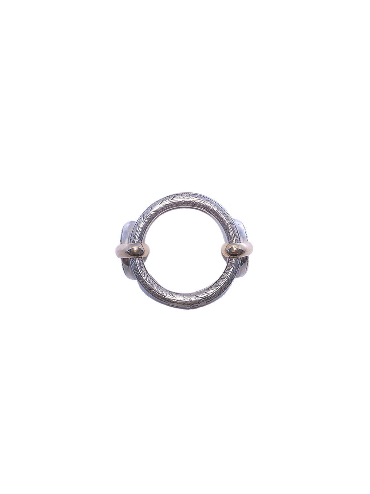 Chain Link Circle Ring
