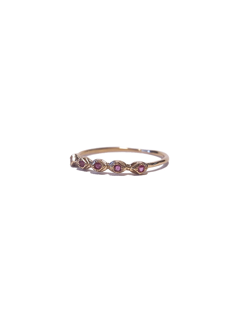 Classical Dia Chaton Ring