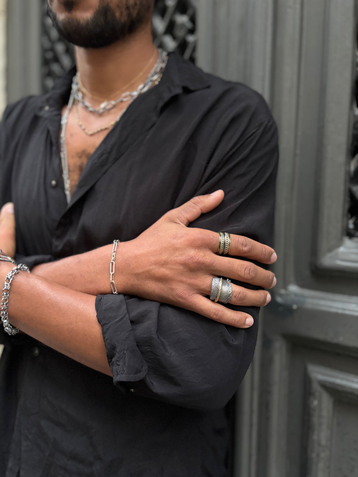 FEATHER RING
