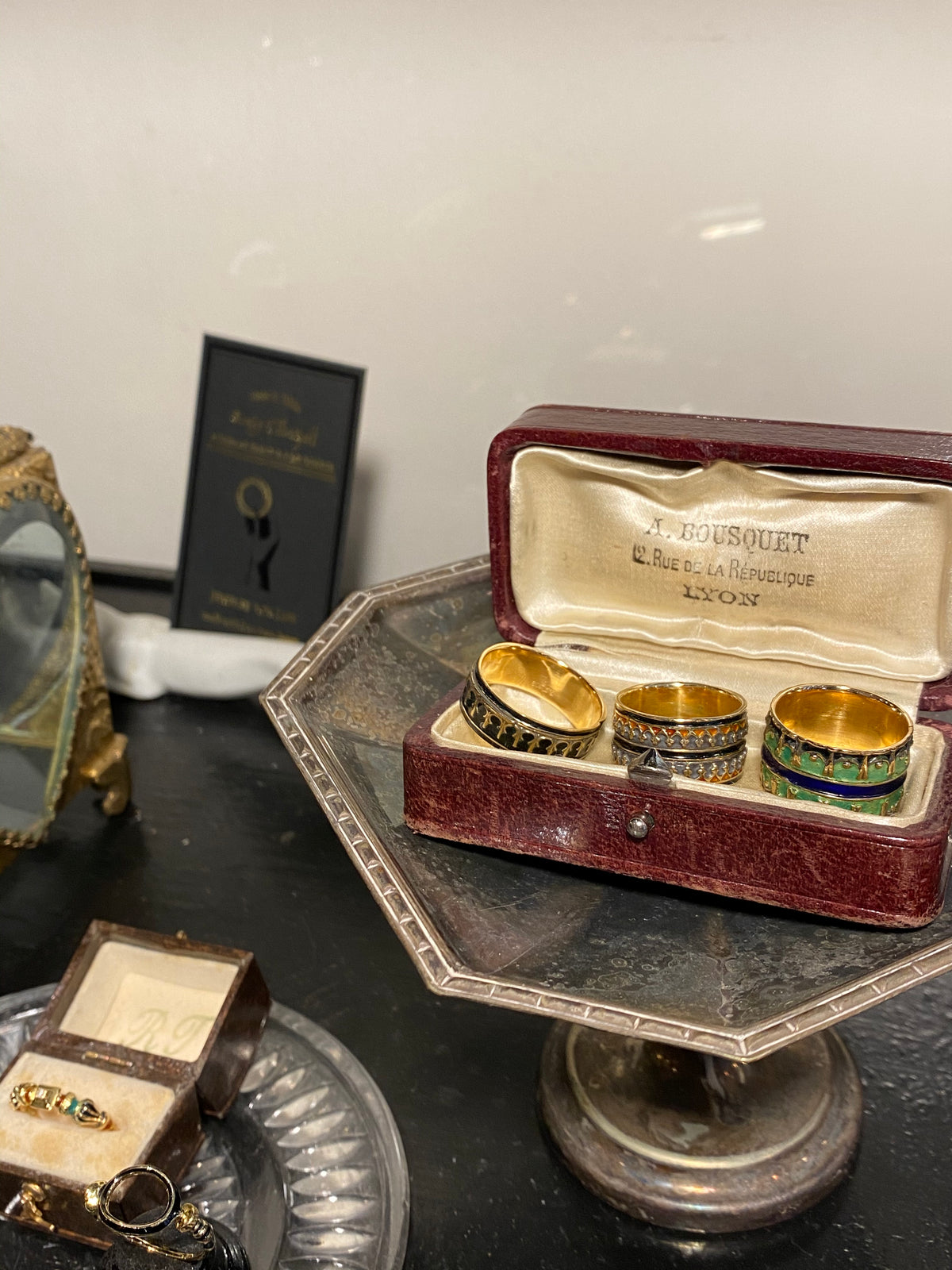 Corinthian Enamel Ring
