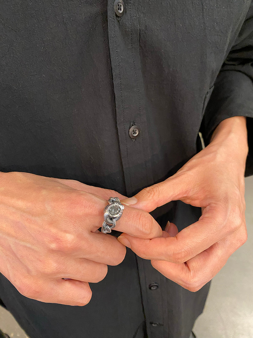 Snake Quartz Ring