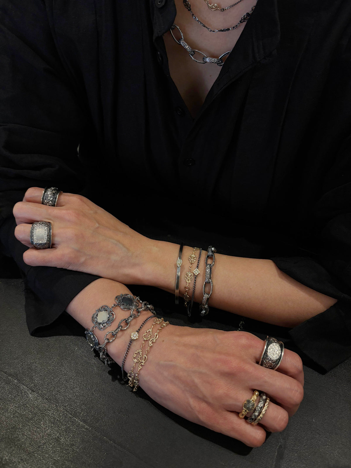 Gothic Chain Bracelet 'L