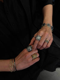 Shield Flower Ring