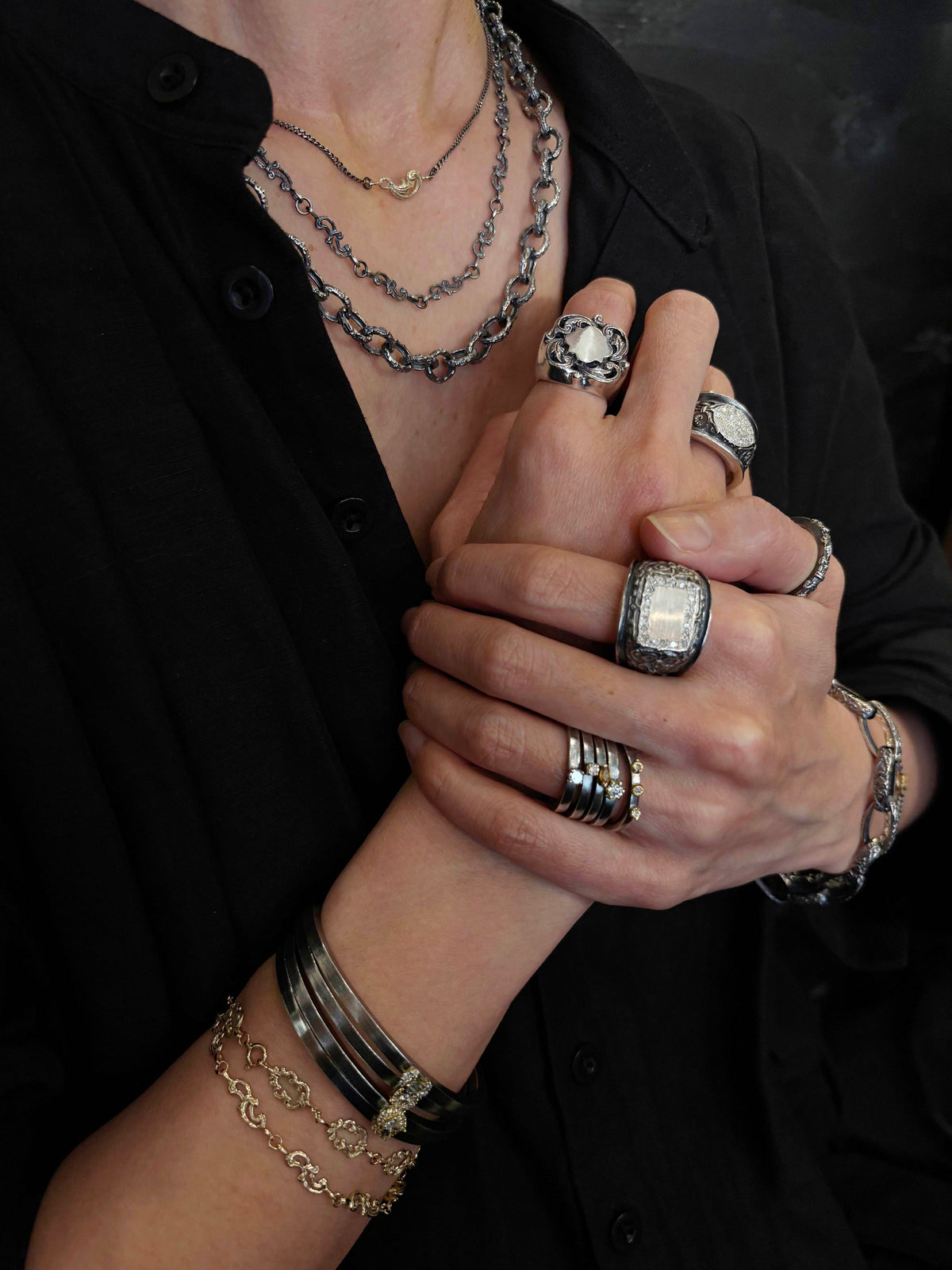 Gothic Chain Necklace 'S