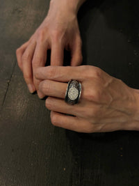 Oval Pave Diamond Ring