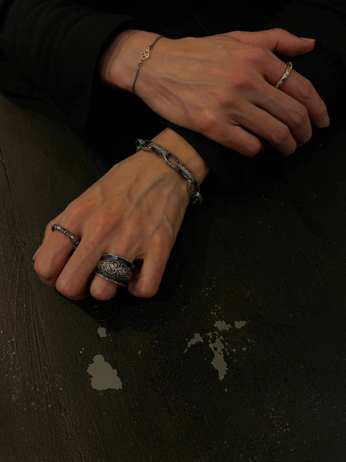 Four Hearts Ring