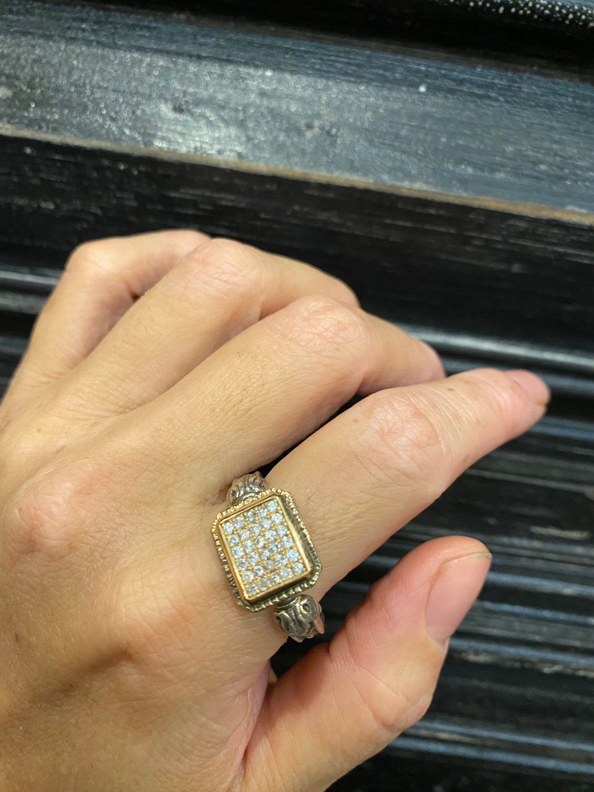 Signet Diamond Ring