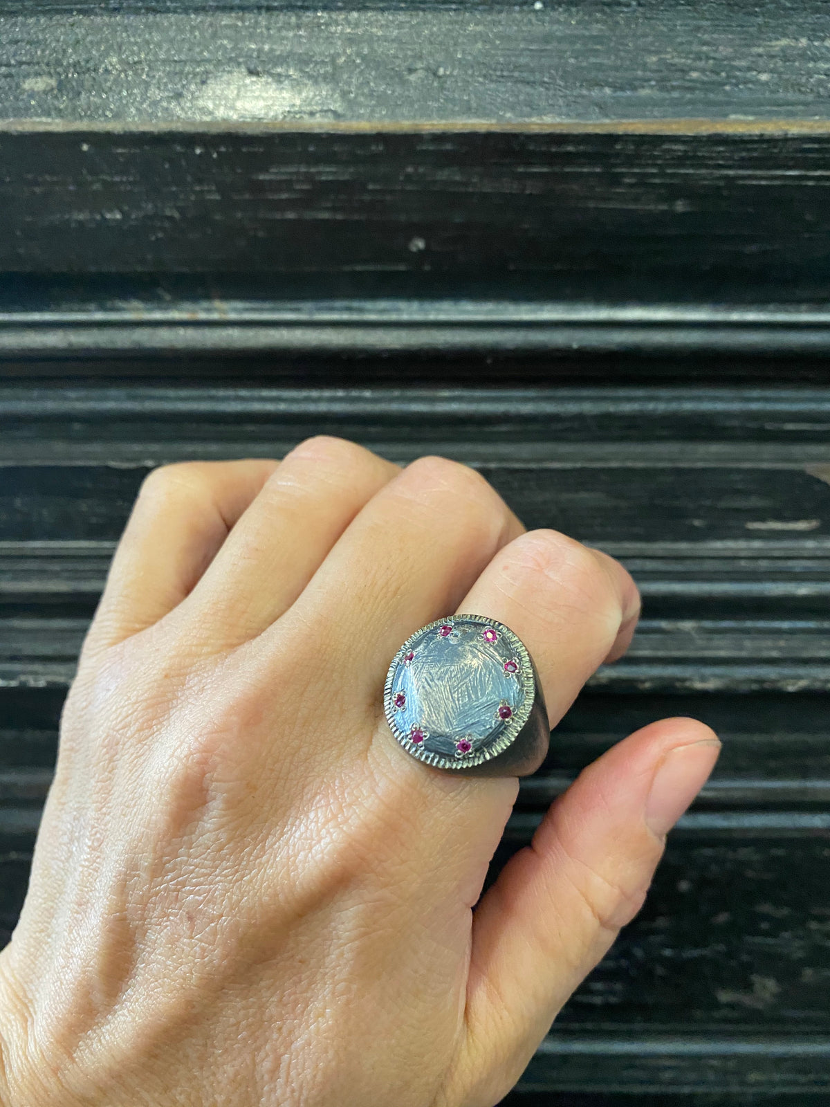 Circle Signet Ring