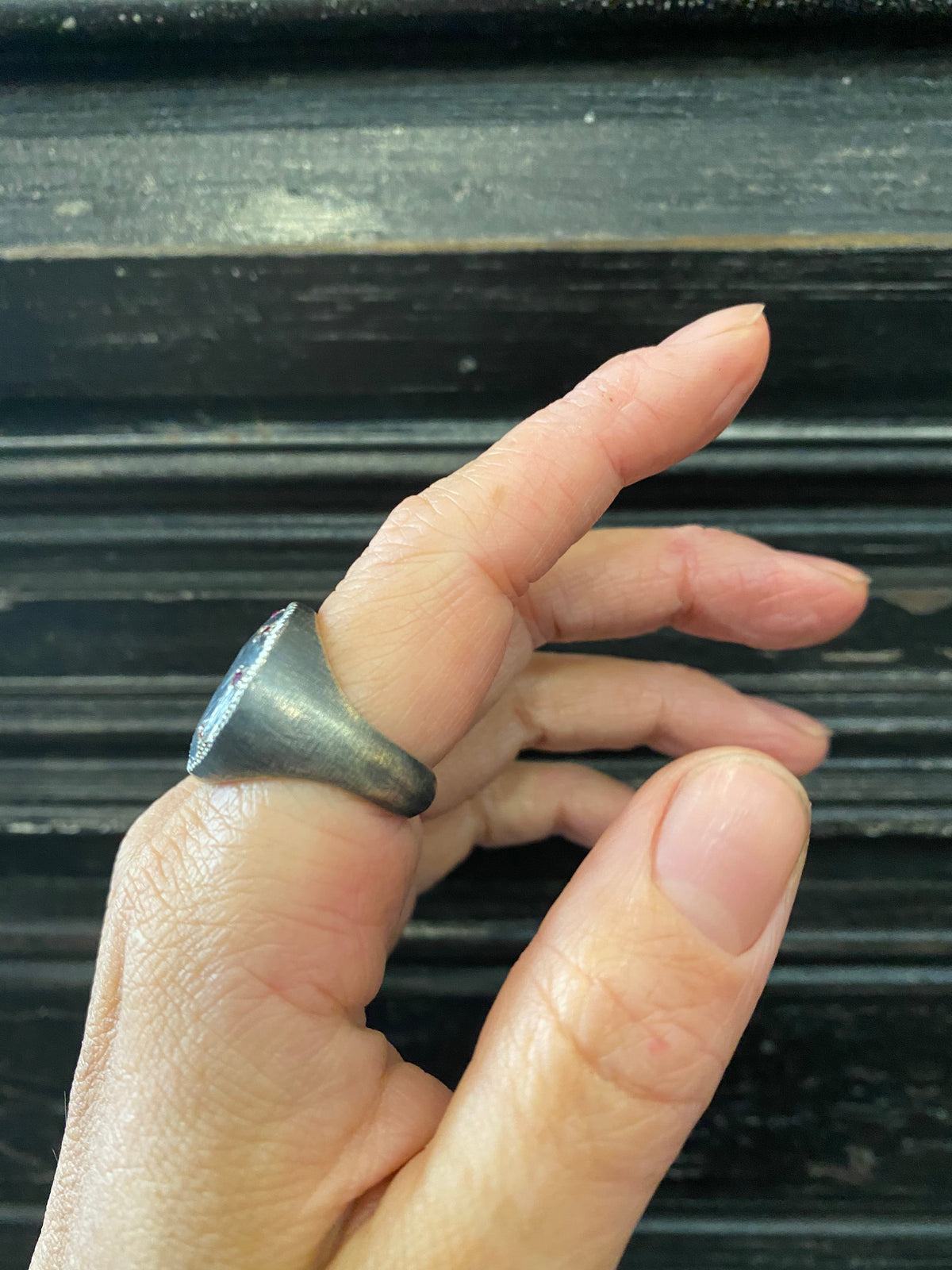 Circle Signet Ring