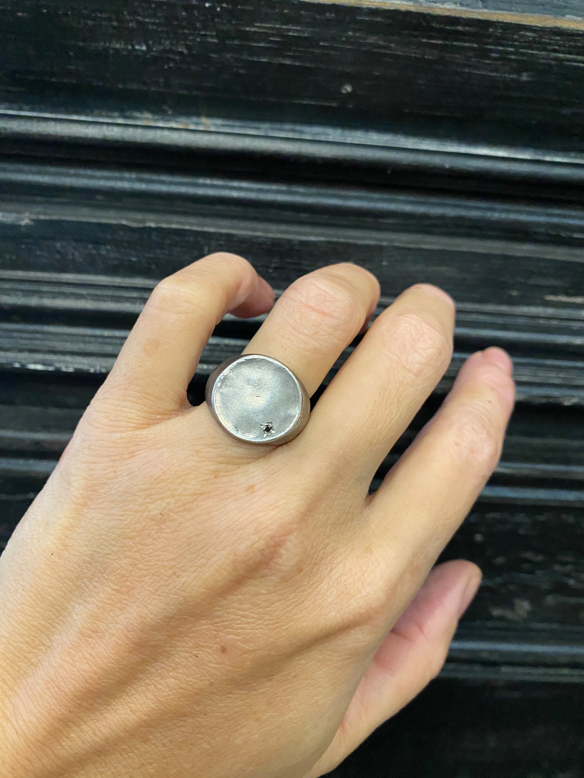 Signet Coin Ring