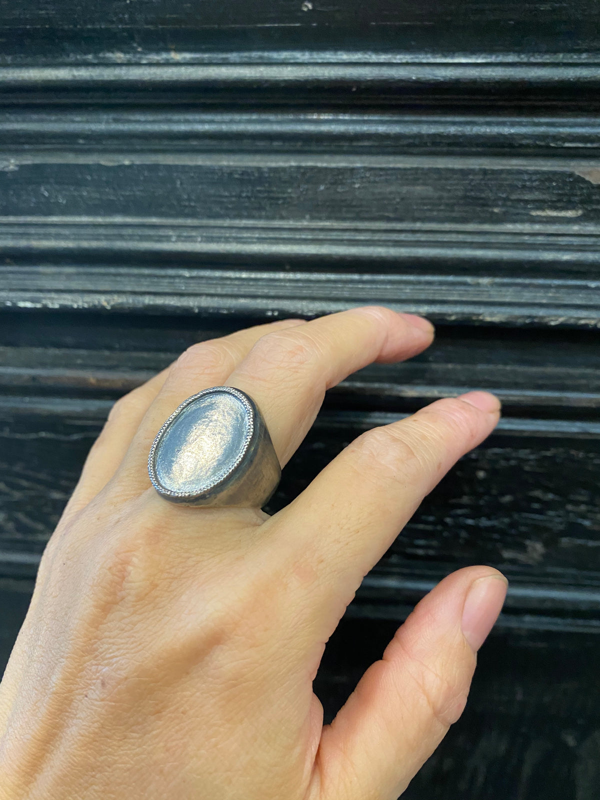 Signet Oval Ring