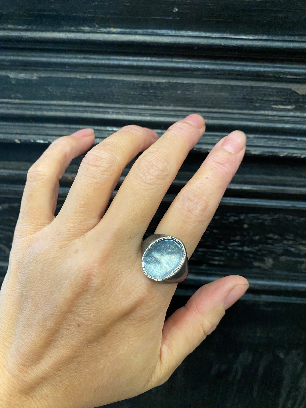 Signet Oval Ring