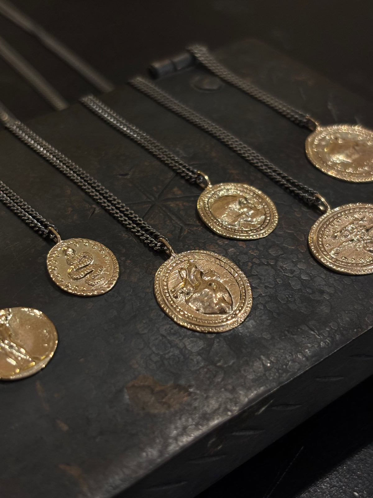 Snake Coin Necklace