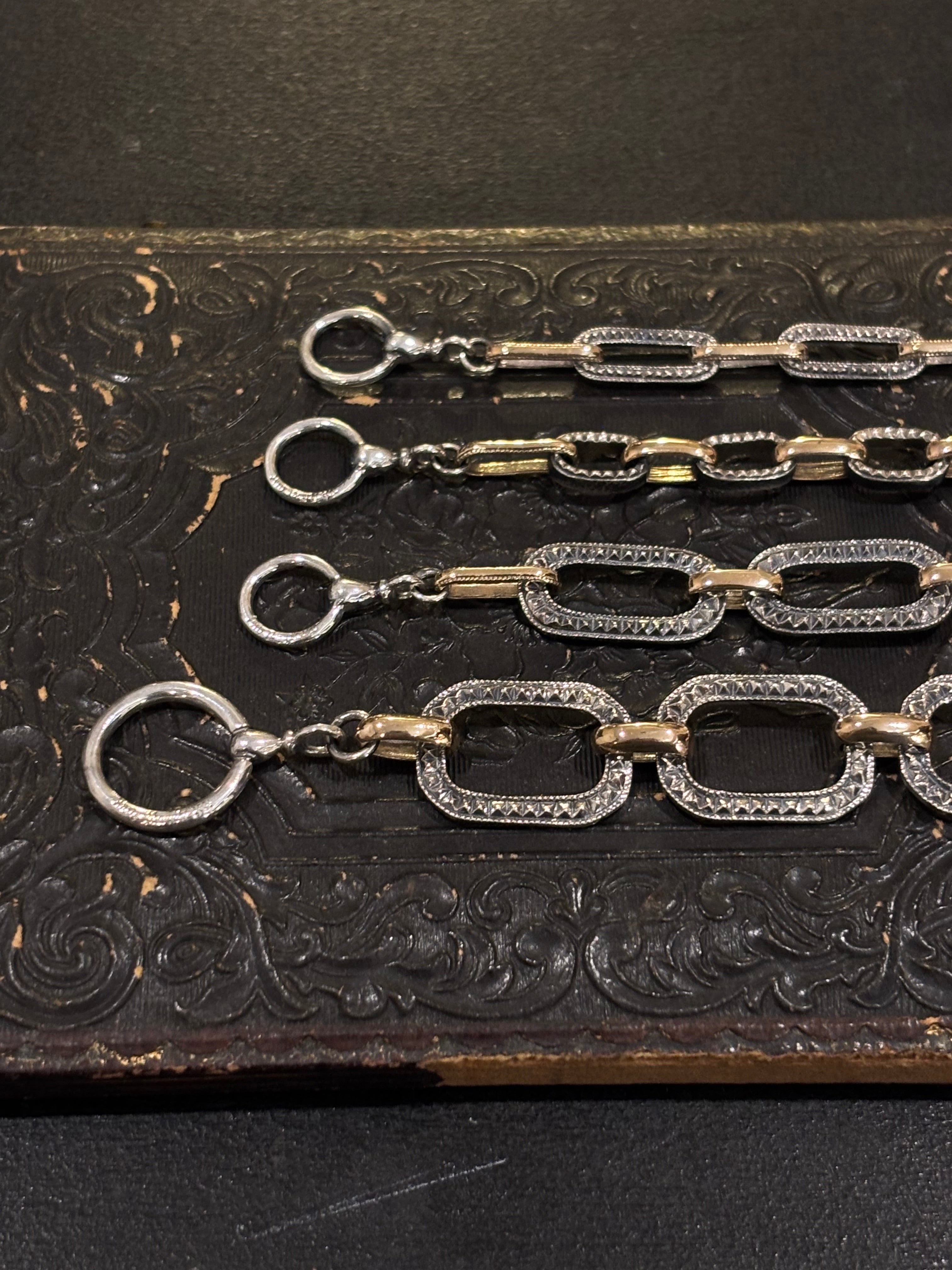 Landscape Mixed Chain Bracelet – Rusty Thought