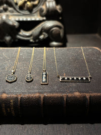 Horizontal Studs Necklace