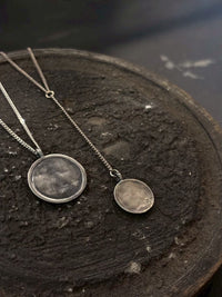 Signet Coin Long Necklace