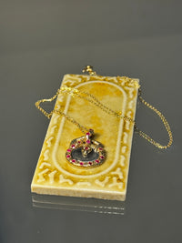 Serpent Flamed Necklace